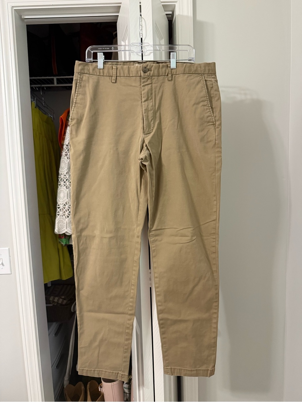 Banana Republic Lived-In Chino Athletic Fit